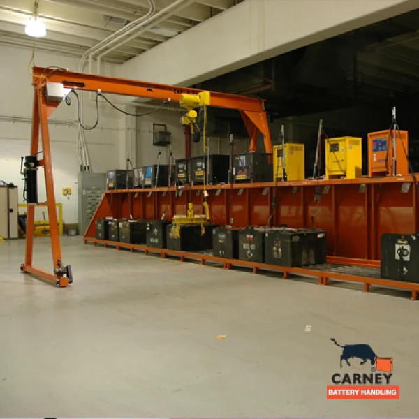 Carney Battery Gantry Crane