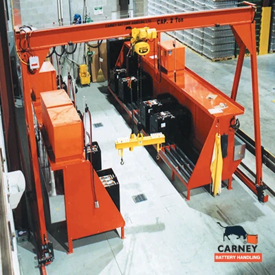 Carney Battery Gantry Crane