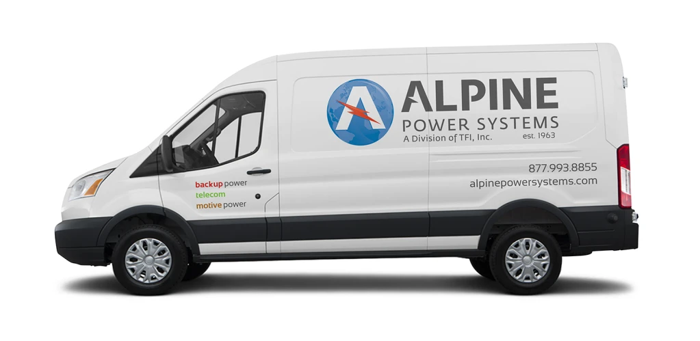 Alpine Power Systems service van