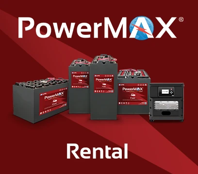 PowerMAX Rental battery collage